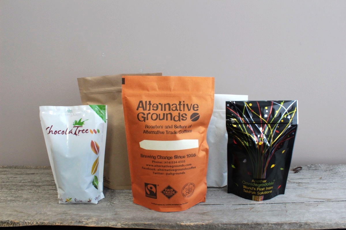 Now Available - Biodegradable Flat Bottom Pouches