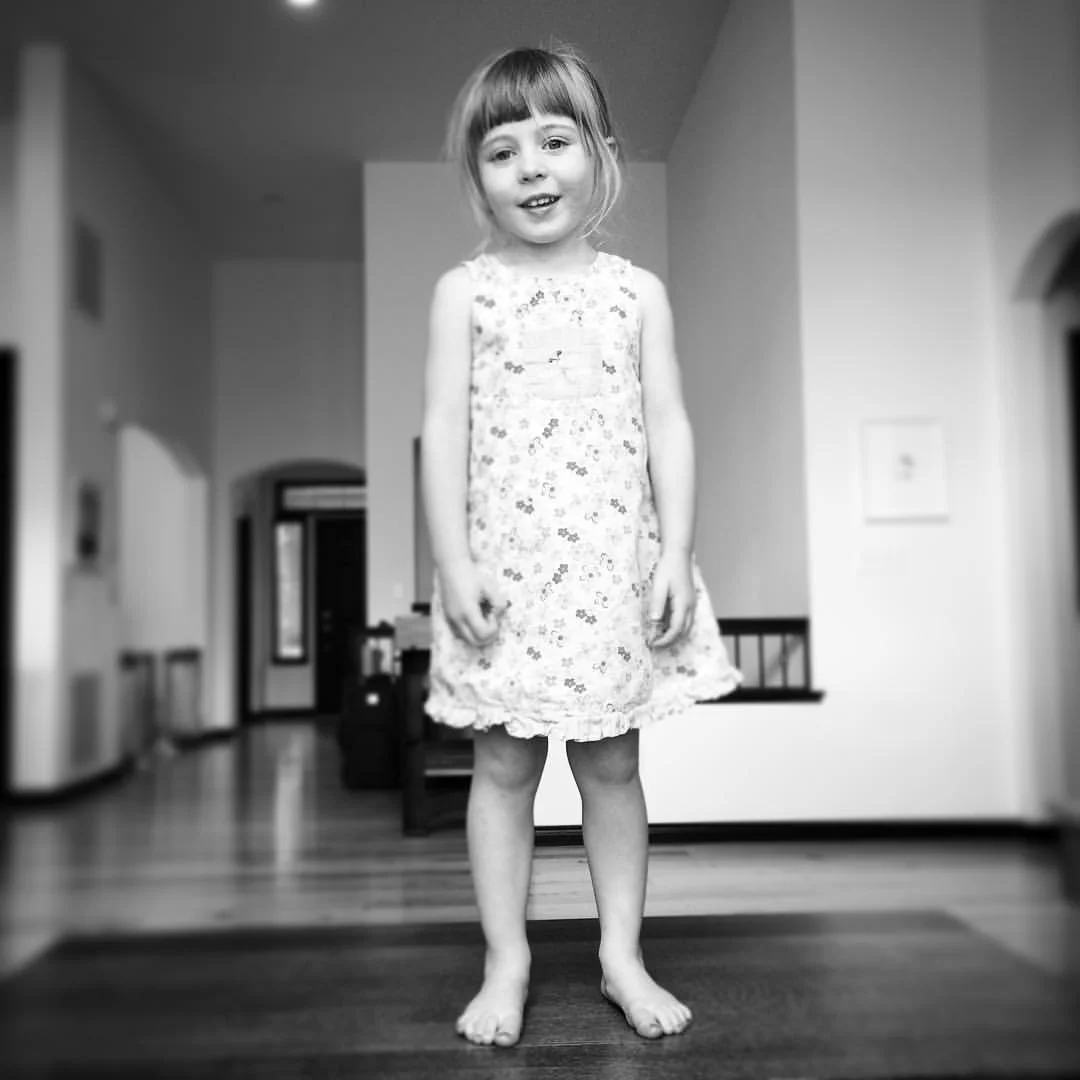   Phoebe. Standing on the Table. 7-6-16.  