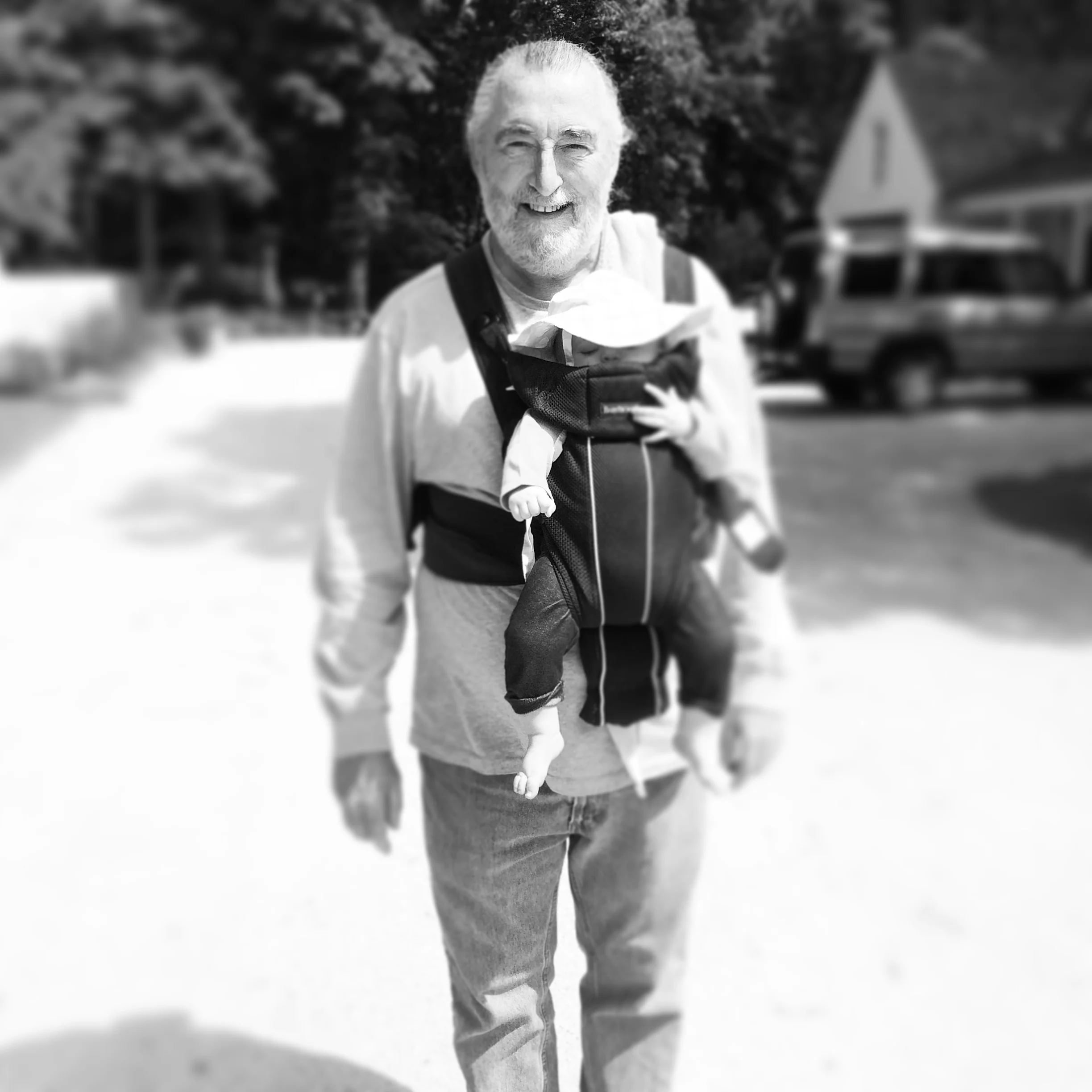   Lucy &amp; Grandpa. 6-27-15.  