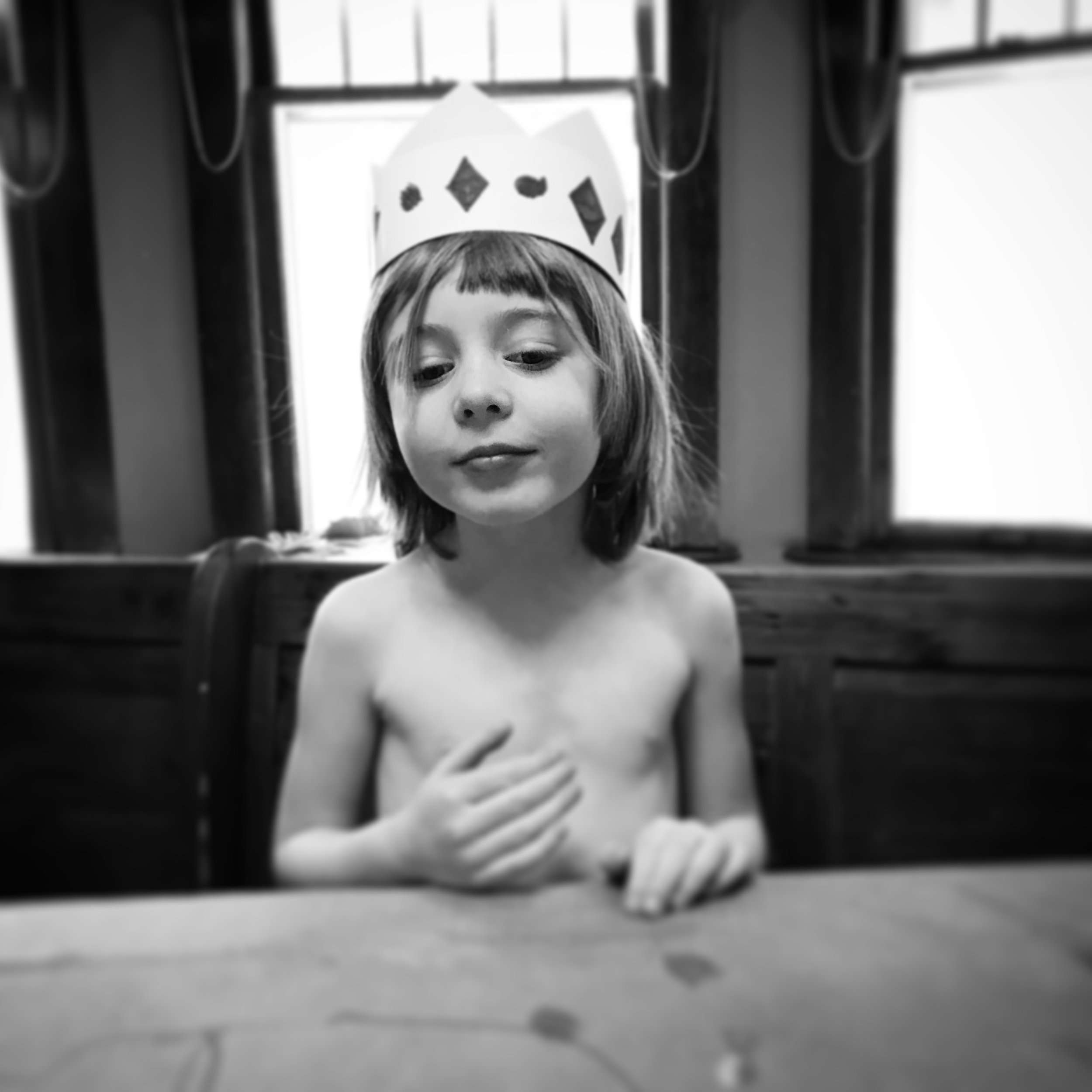   Phoebe. Queen of the Dinos. 2-17-18.  