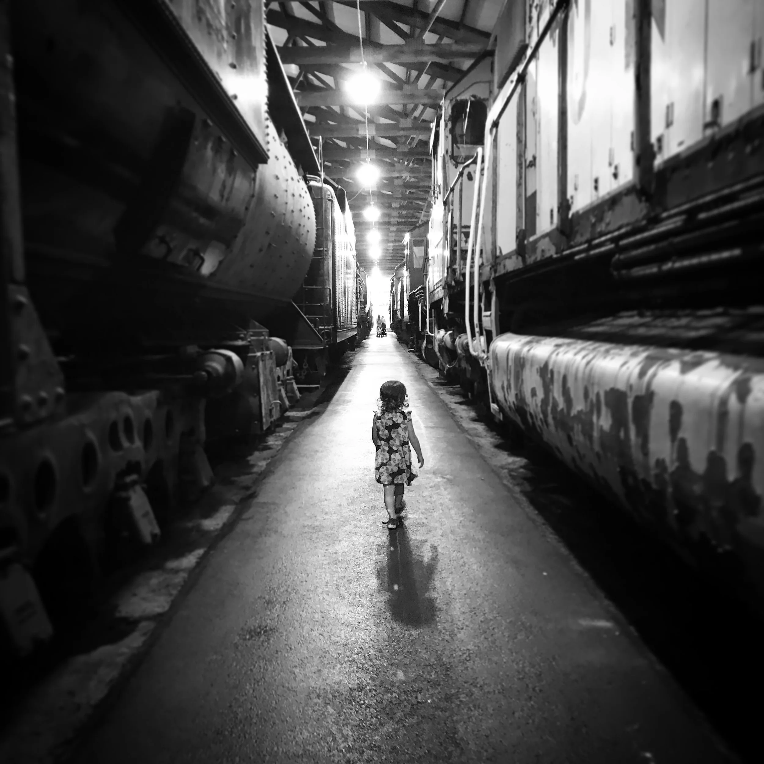   Lucy. Trains. 7-1-18.  