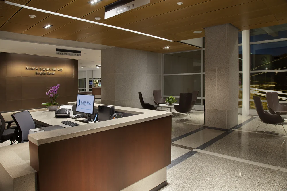 Robert A Brigham, MD, Surgical Center Entrance to Waiting Area (LL)