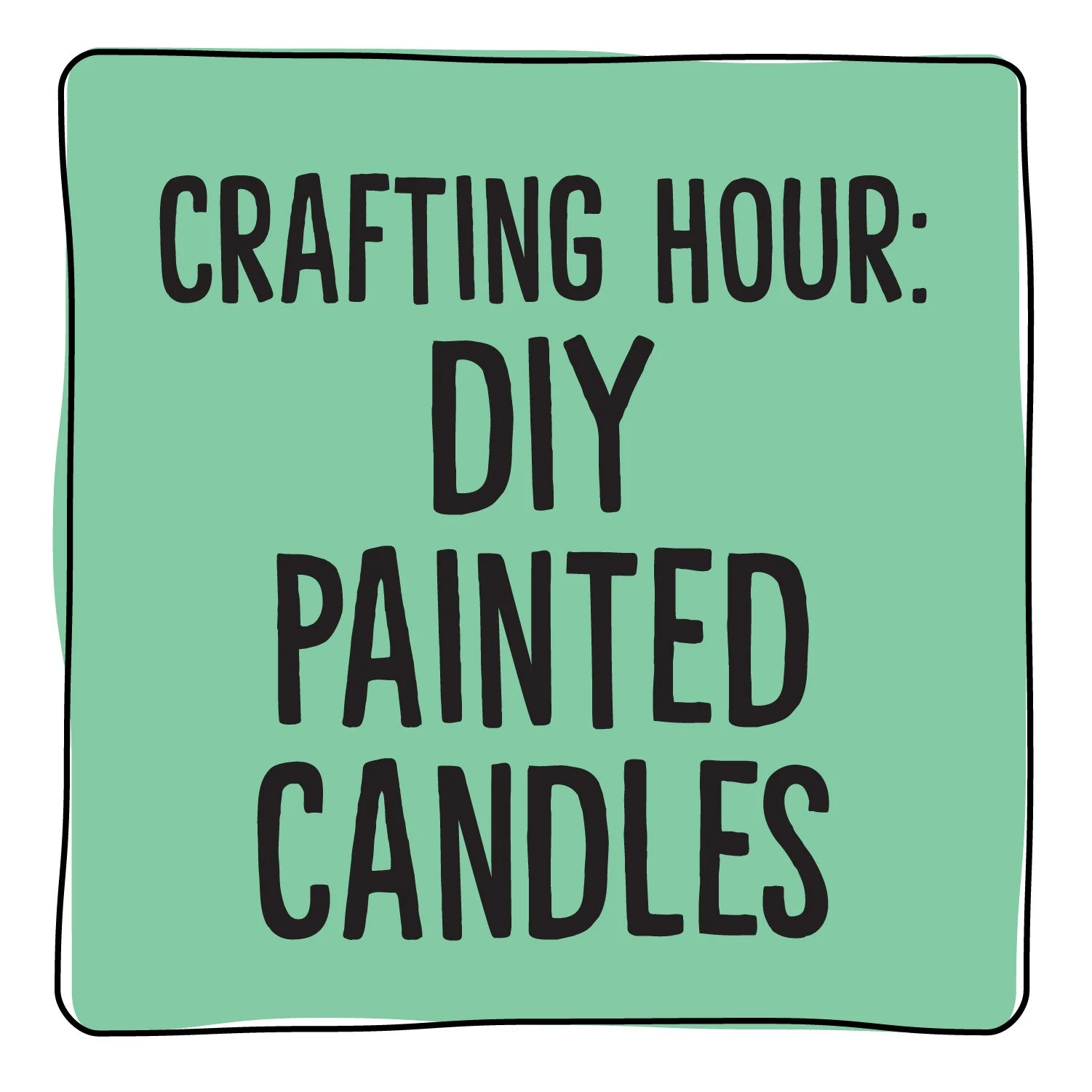 Crafting Hour: Decorative Candles + Clay Candle Holders
