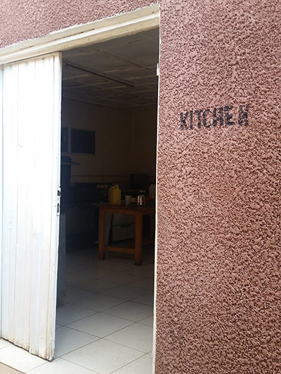 We got a sneak peak into the training kitchen though we weren't allowed to enter for sanitation reasons (which is a good thing!). But, we did get to sample a cookie...YUM!