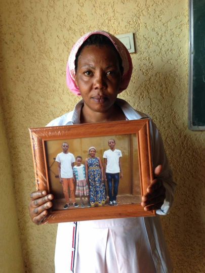 "Thank you for this beautiful photo and the joy it brings to my life. I am glad that when visitors come they will see this photo." ~Mama Parfait