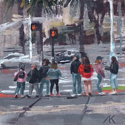 Crossing Embarcadero