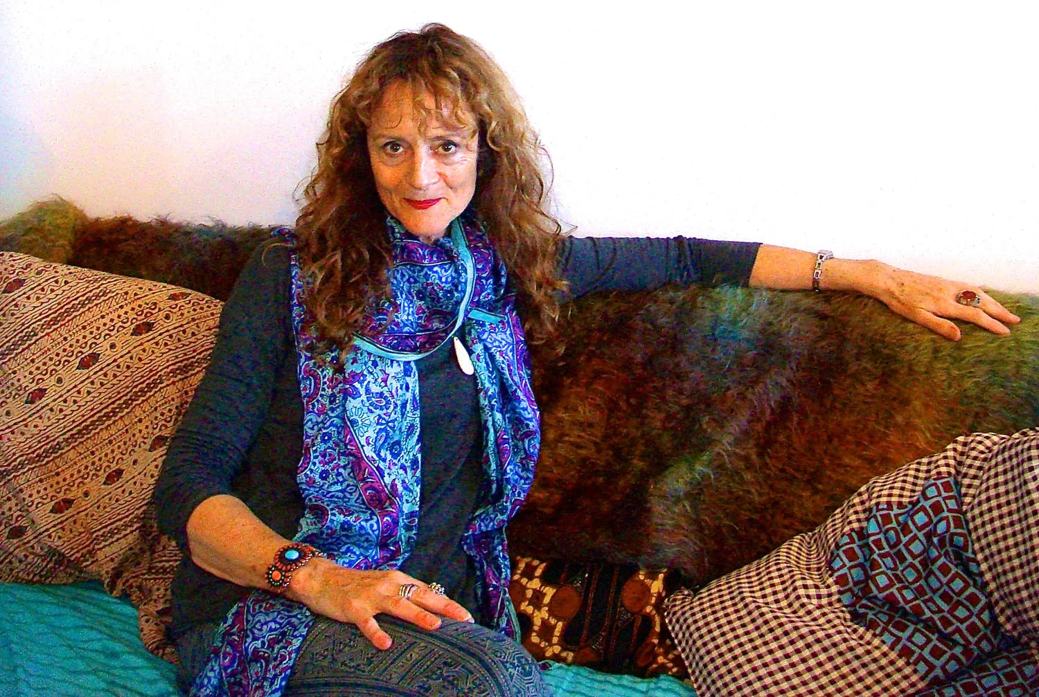 Janice Everett in her Brooklyn Studio