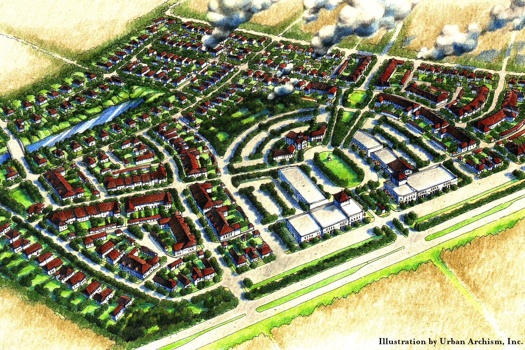 Pleasant View Village — common ground