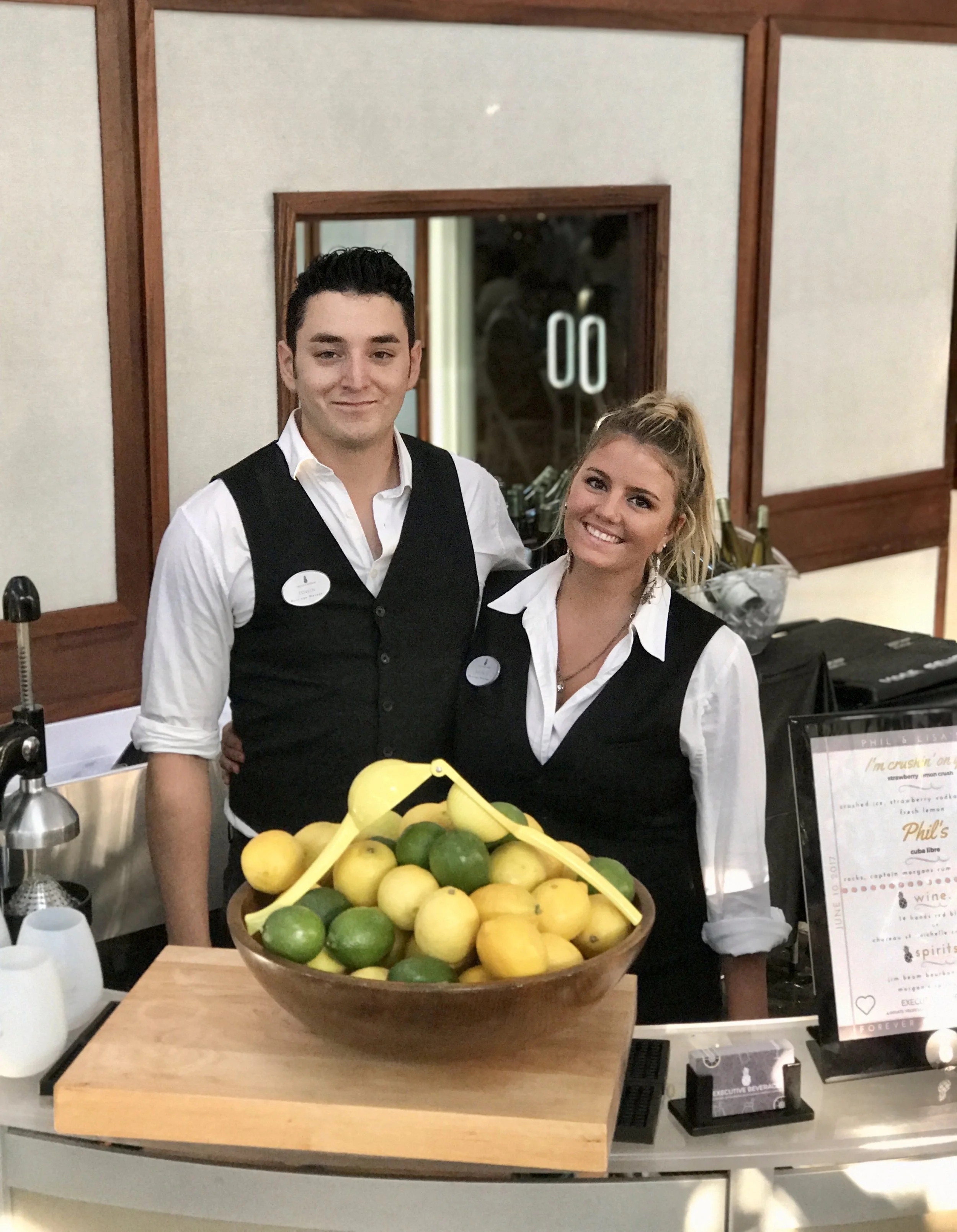 Public venue Wedding bar service