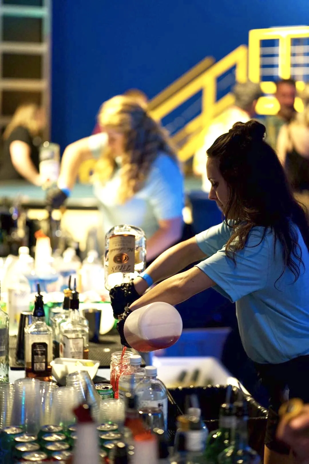 Grace A Private Professional Event Bartender Serving Nautacus In Norfolk, Virginia