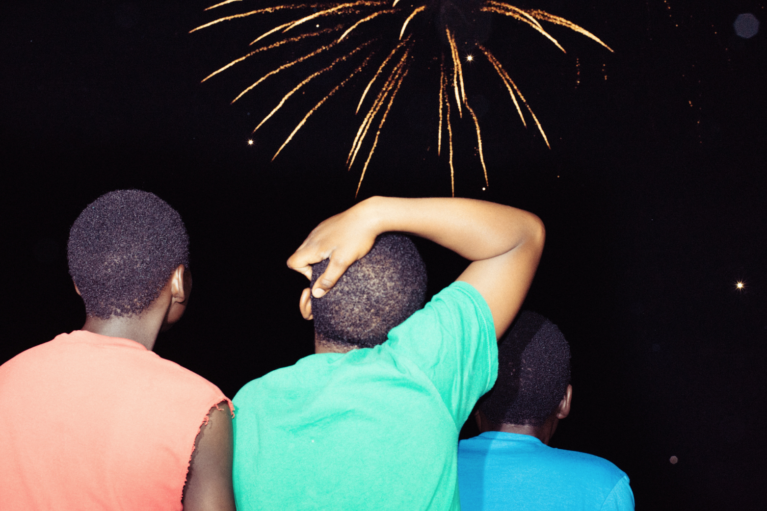 Fireworks on Munjoy Hill by Nick Gervin