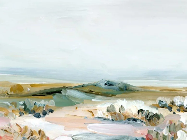 Abstract Desert Painting 