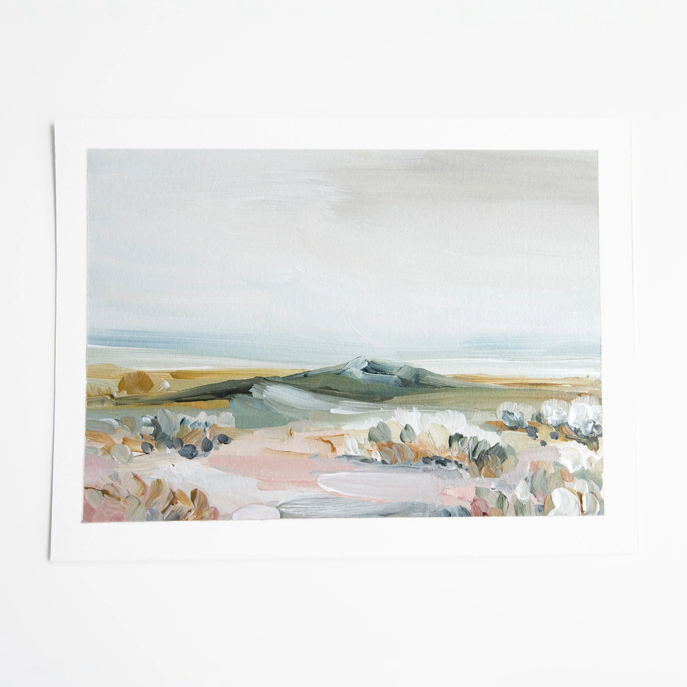 Abstract Desert Landscape by infamous Canadian Artist