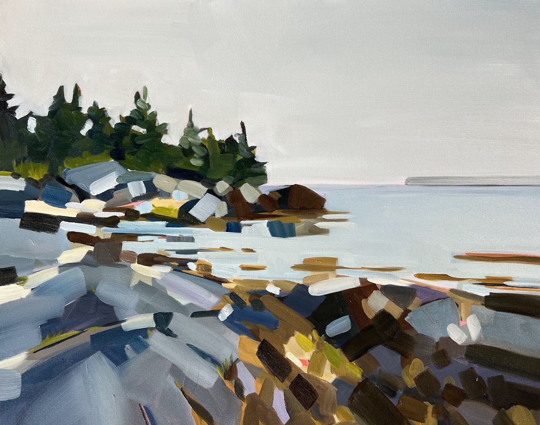High Tide, 24"x36", oil on canvas