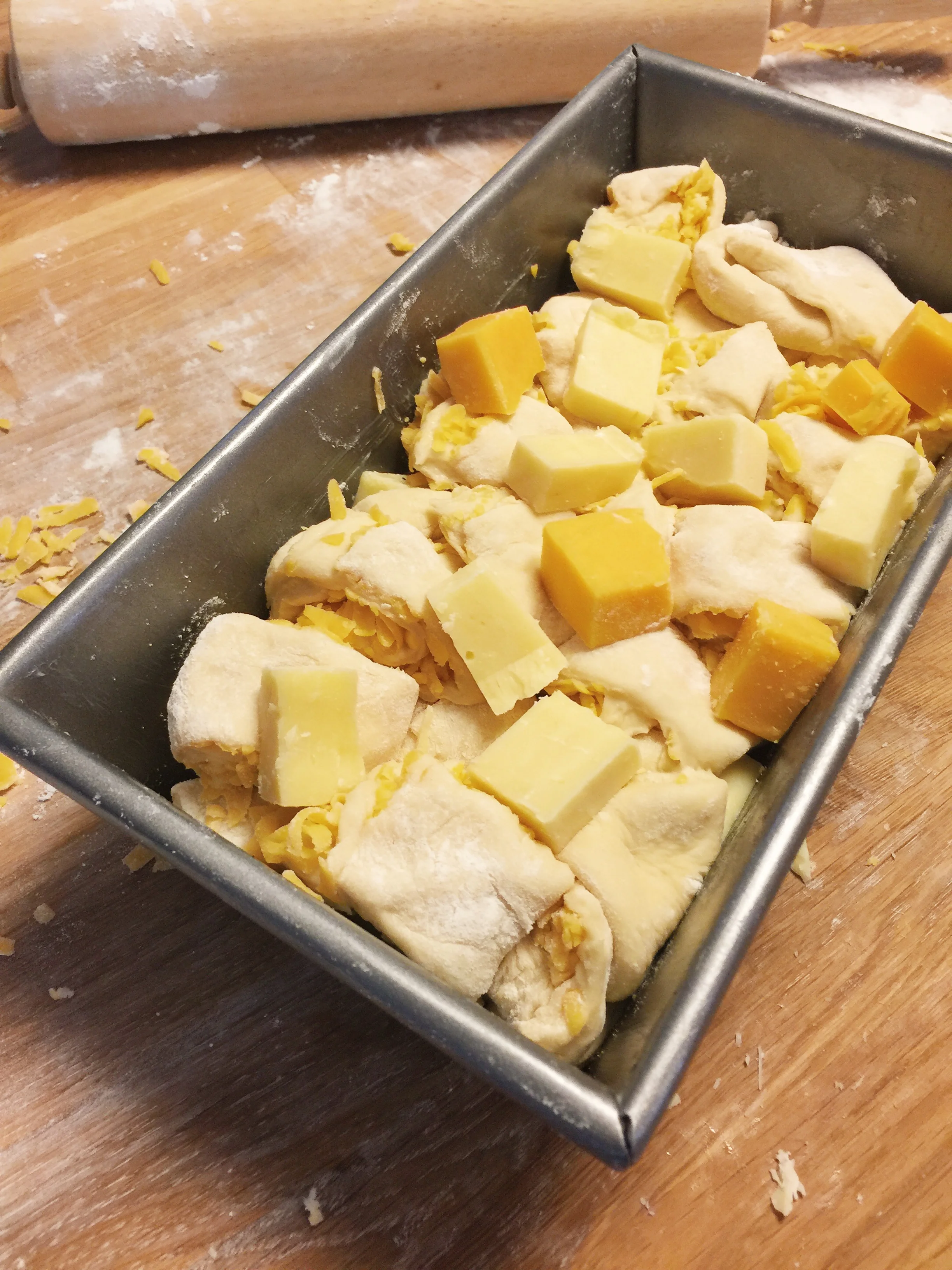 Don't skimp on the cheese chunks!