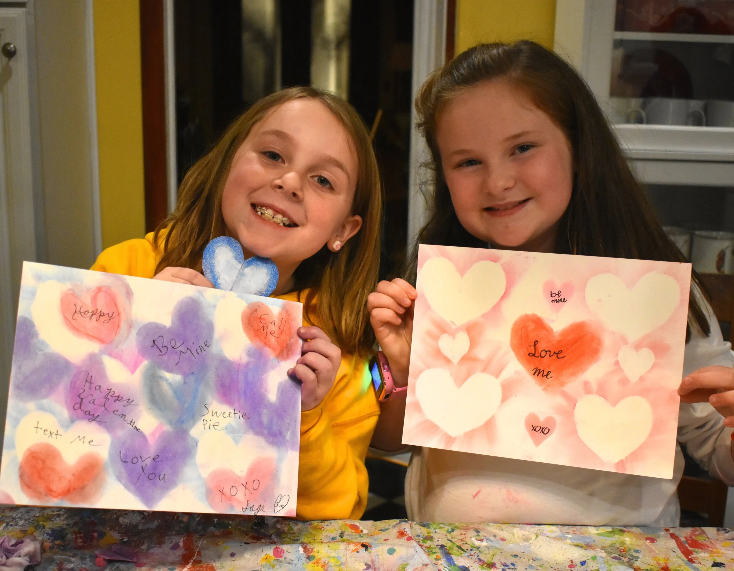 Chalk Pastels-Positive and Negative Space