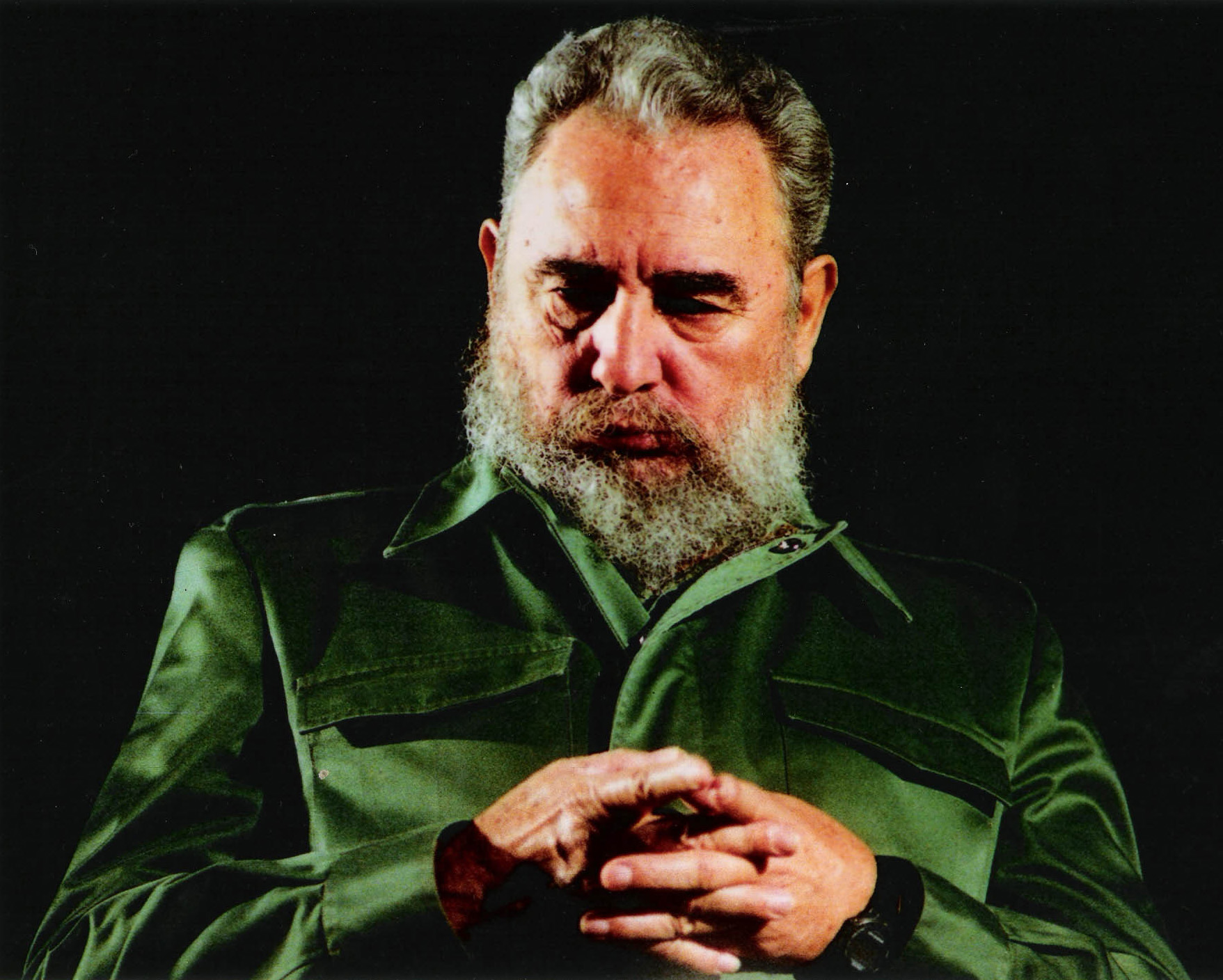 Fidel Castro, Cuban Independence Day, Havana, 1990