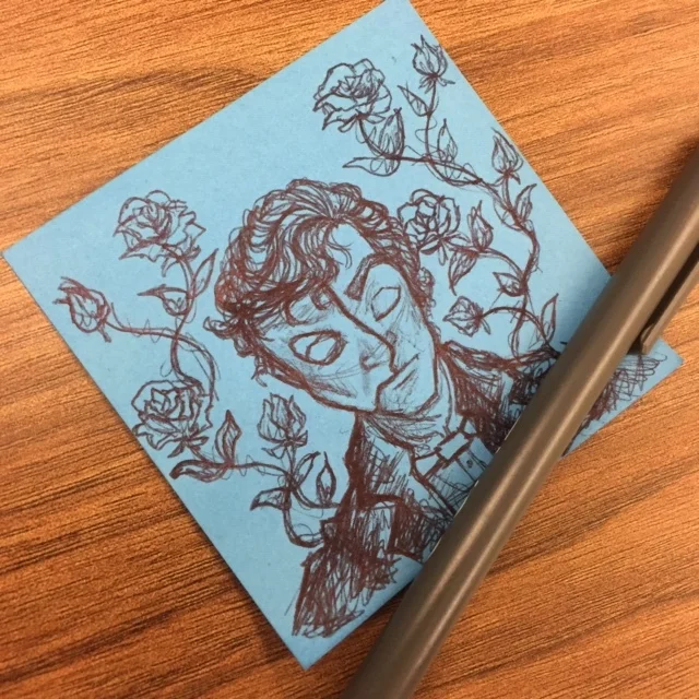 Phantom Of The Opera Desk Doodle