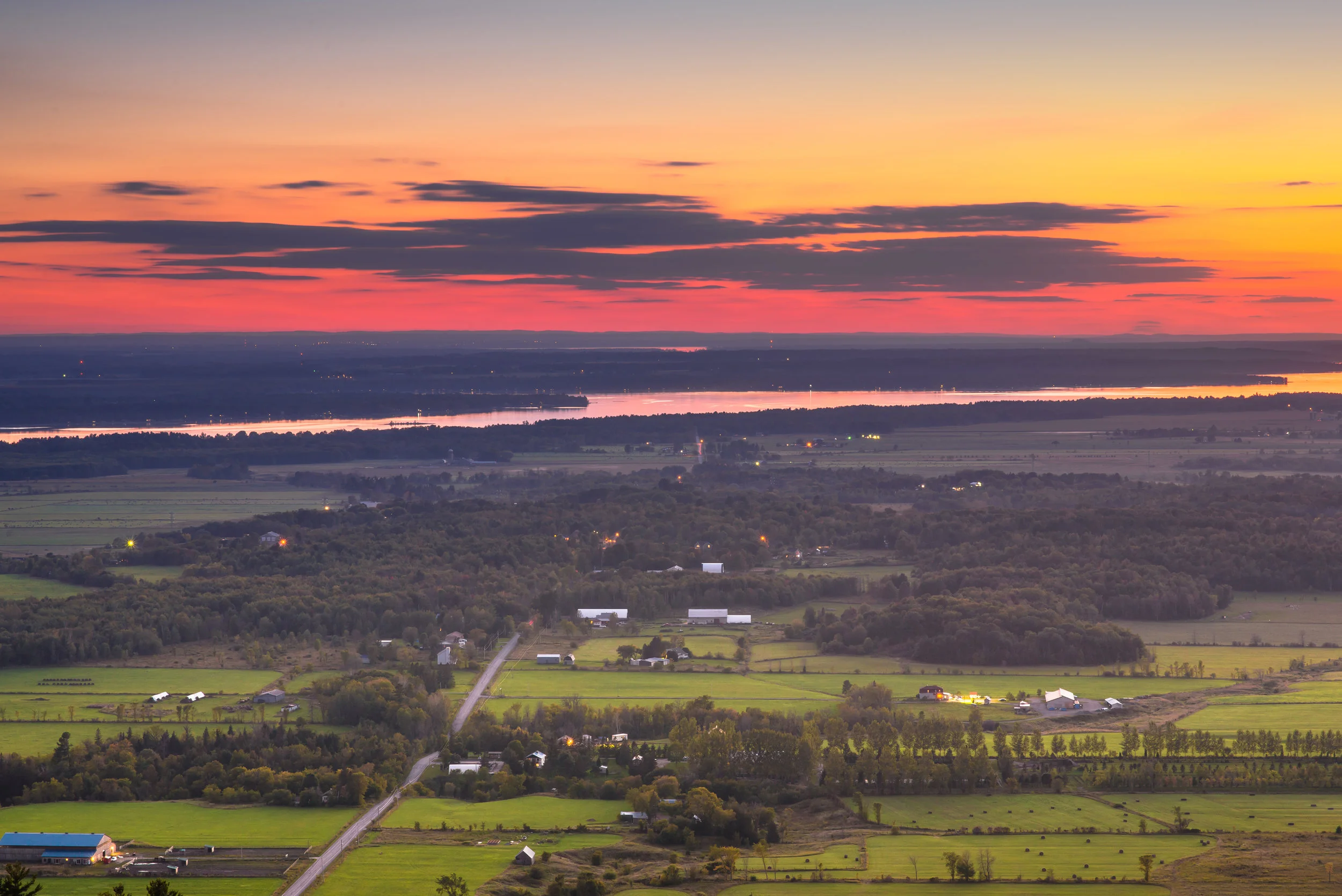 Sunset in the Valley