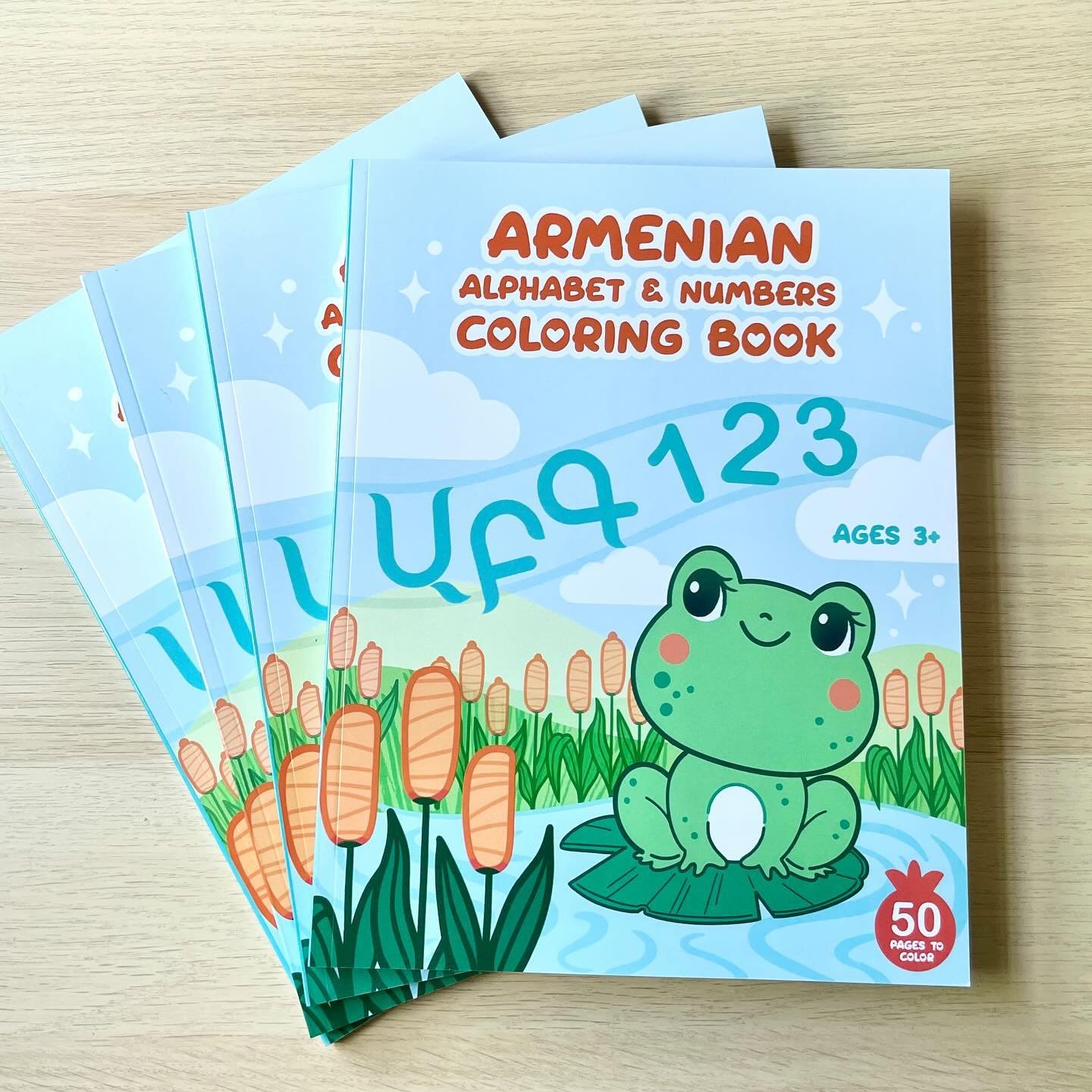 🇦🇲📚🎨 Armenian Alphabet coloring books available on Amazon! Learn Armenian letters, words, and numbers with 50 pages of coloring! 👩🏻&zwj;🎨
#Armenianheritagemonth #armenianalphabet #coloringbook #kawaiiart #educationalcoloringbook