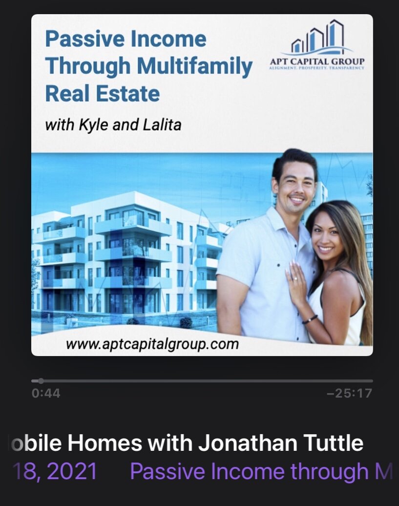 Passive Income Through Multifamily Real Estate featuring Jonathan Tuttle.jpg
