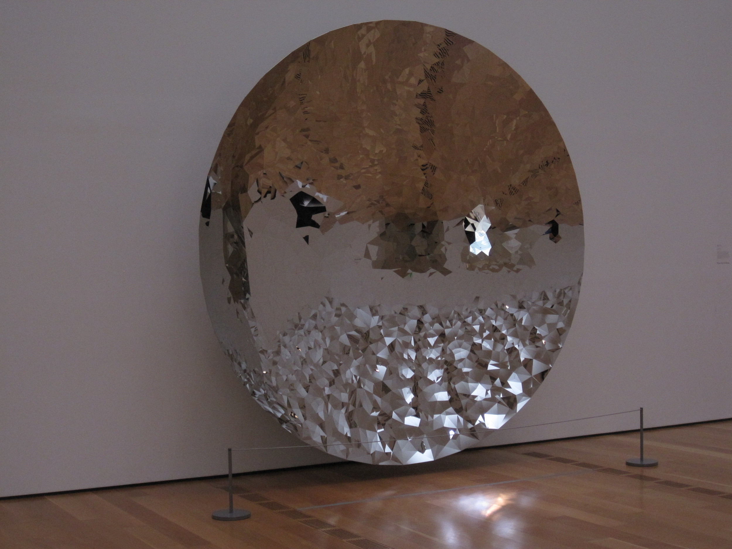 Inspiration for ORB II: Anish Kapoor's Reflective Surfaces