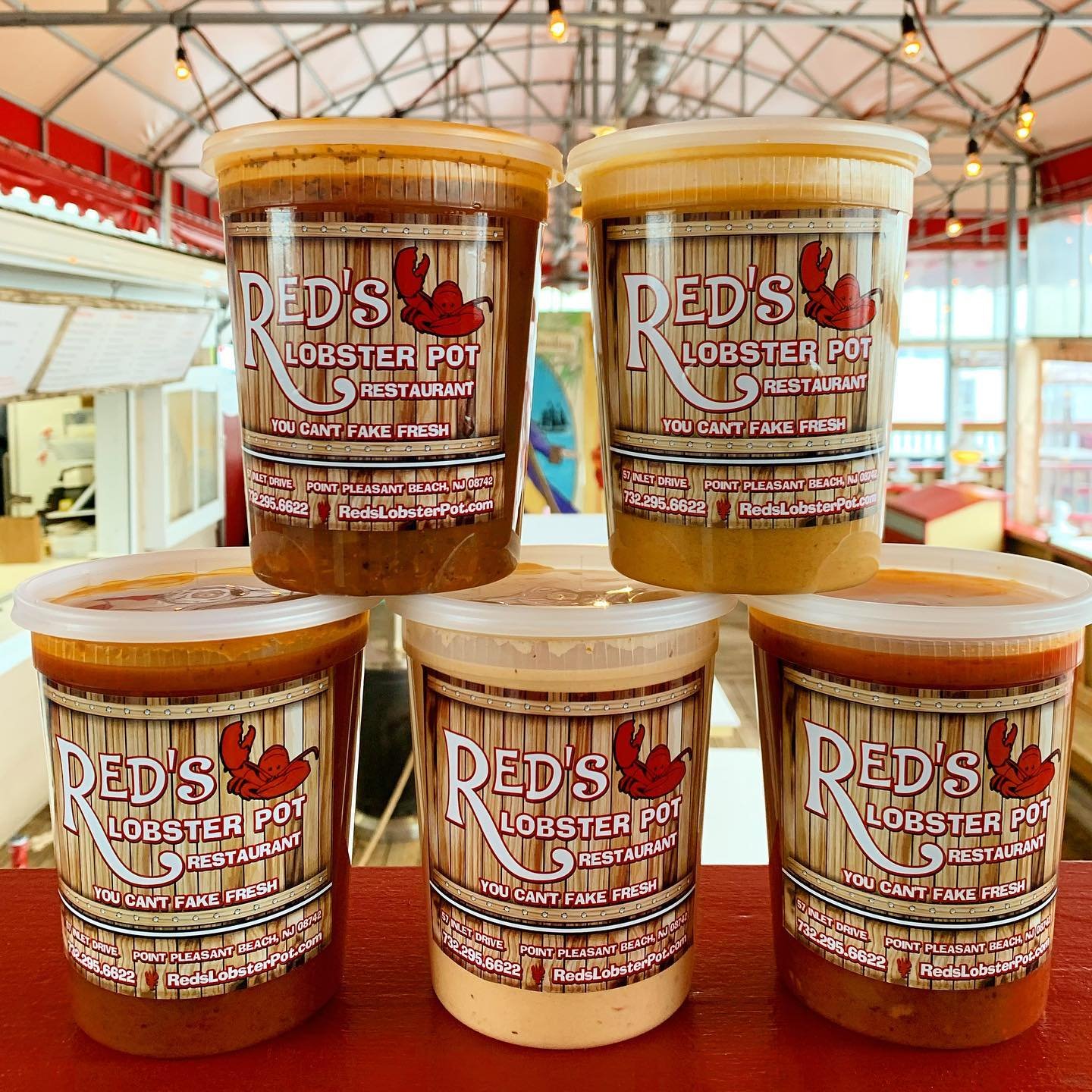 Stock up for the winter with our Soups and Sauces! Lobster Bisque, Manhattan Clam Chowder, Fra Diavolo Sauce, Marinara, and Vodka Sauce all available by the pint or quart, from now until we close for the season this Saturday September 23rd! 🦞