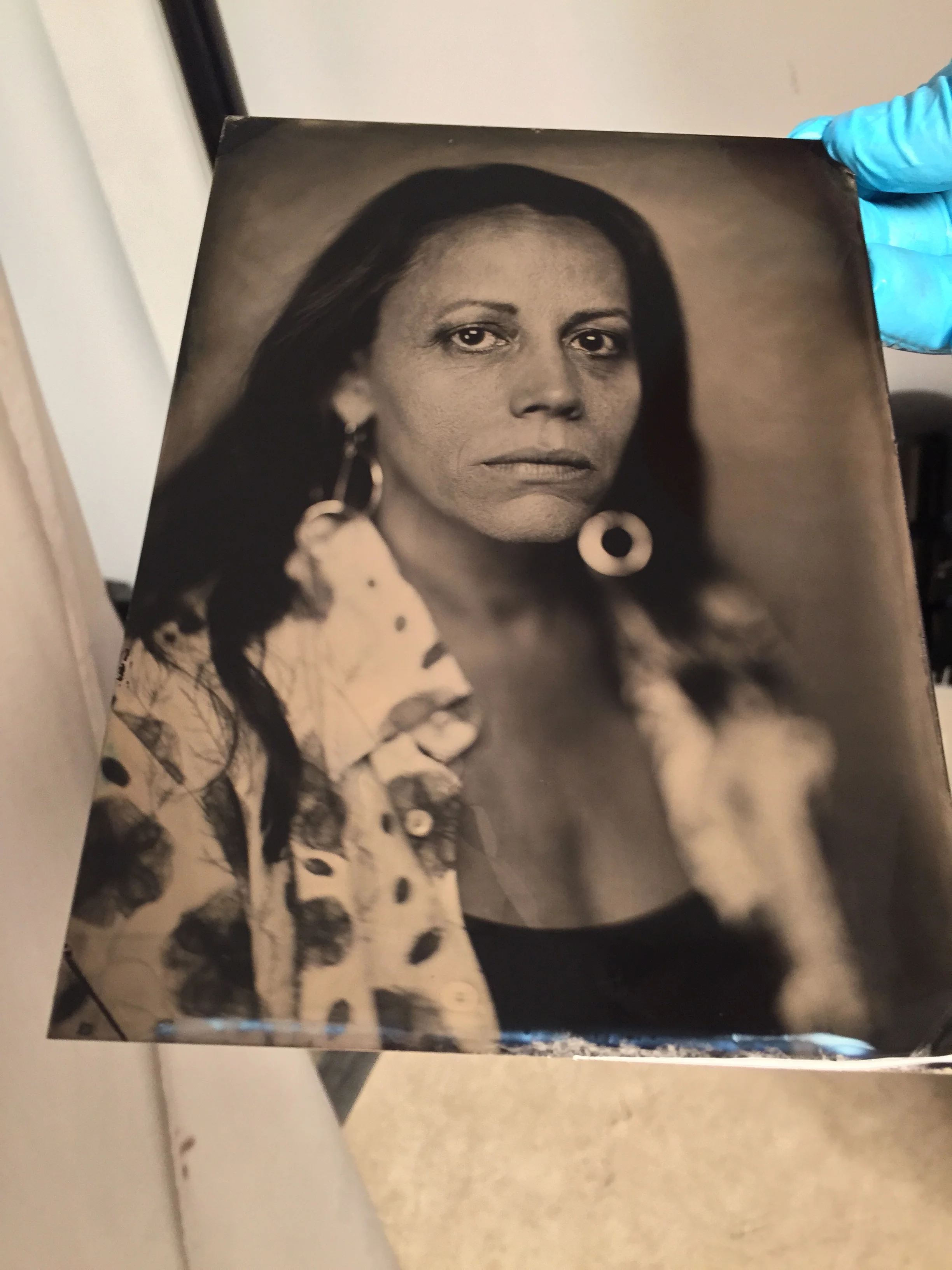 Tintype portrait from Penumbra Foundation