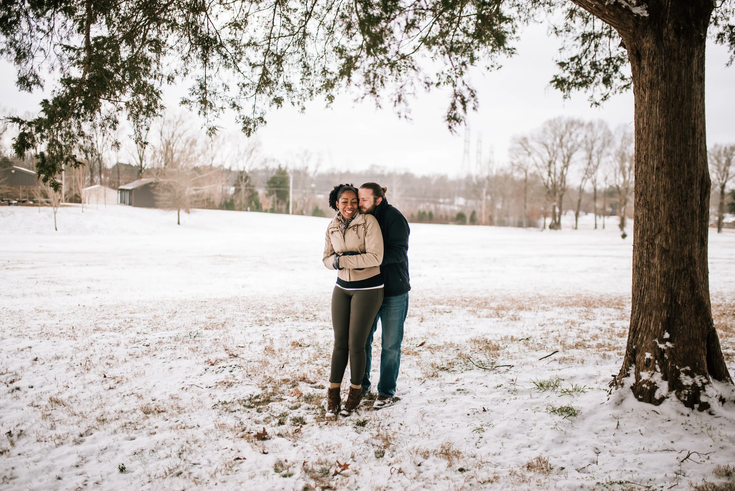 Monique & Paul | Winter Wonderland Mini Session | Memphis Tennessee Portrait & Wedding Photographer
