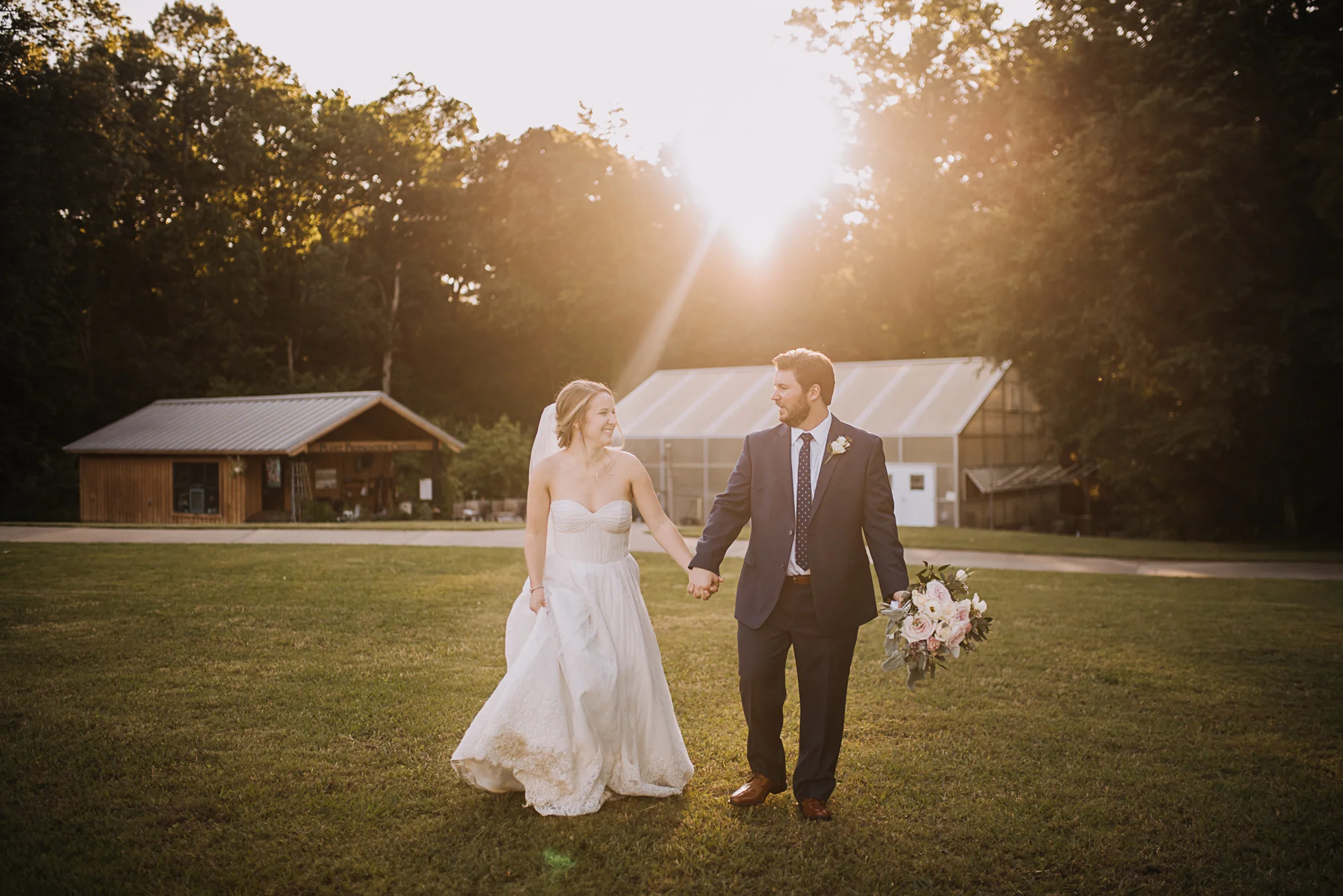 Megan & Hunter | A Spring Wedding at Lichterman Nature Center | Memphis Tennessee Wedding Photographer