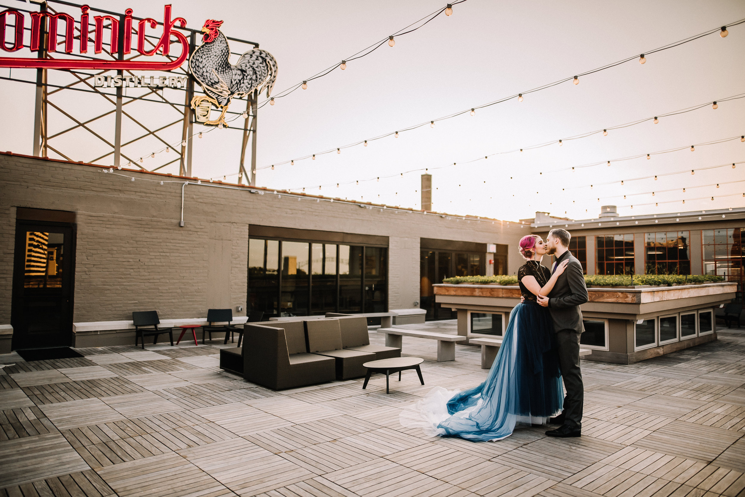 Kara & Nathan | An Autumn Alternative Wedding Styled Shoot at The Old Dominick Distillery | Memphis Tennessee Wedding Photographer