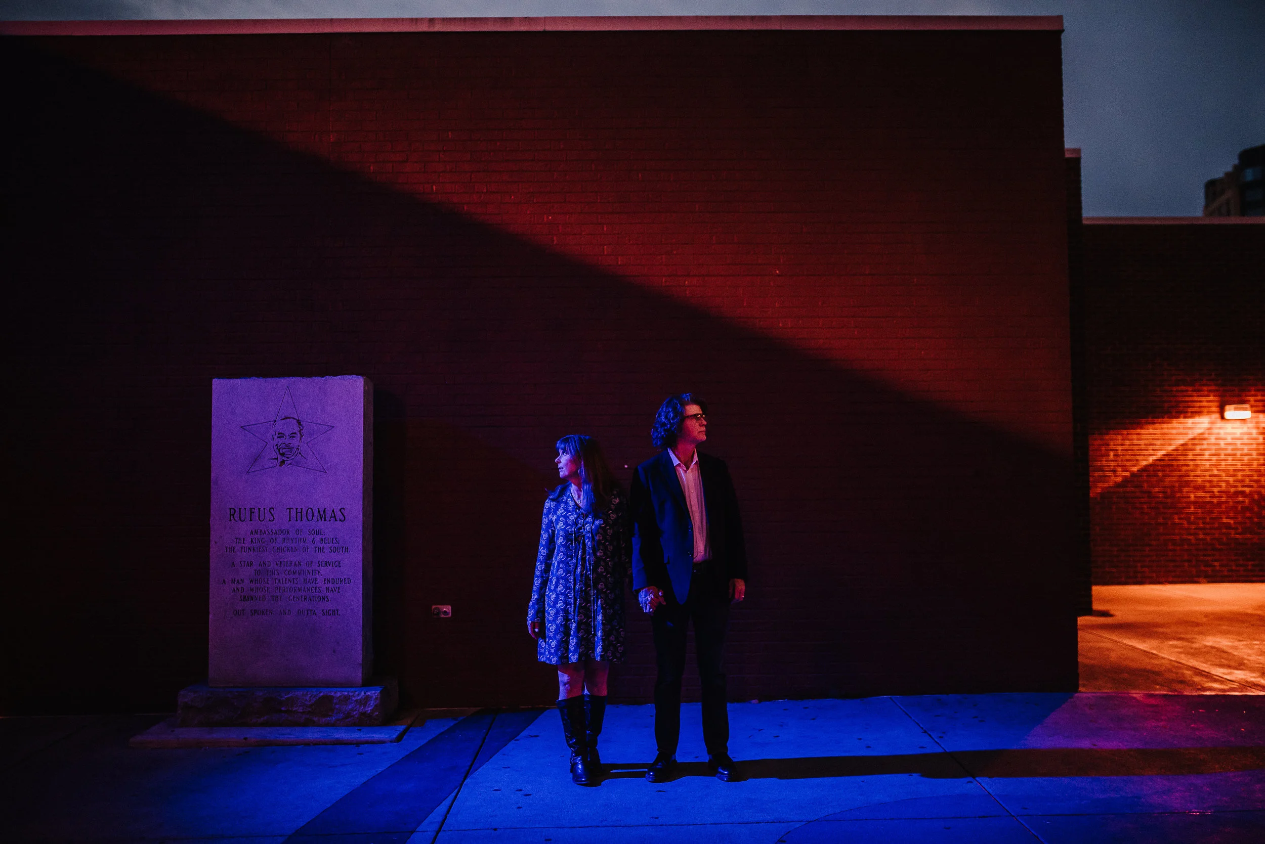 Julie & Dave | A Beale Street Anniversary Session | Memphis Tennessee Portrait Photographer