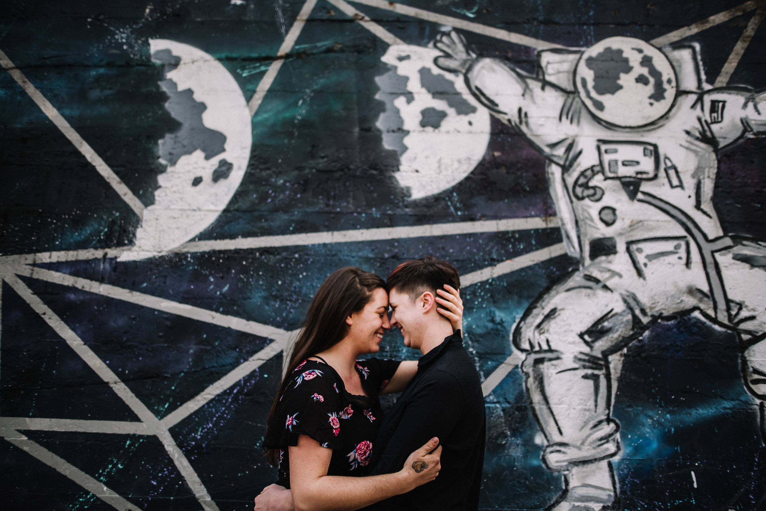 Emily & Lauren | An Urban Couples Session in Memphis, Tennessee | Memphis Wedding & Engagement Photographer