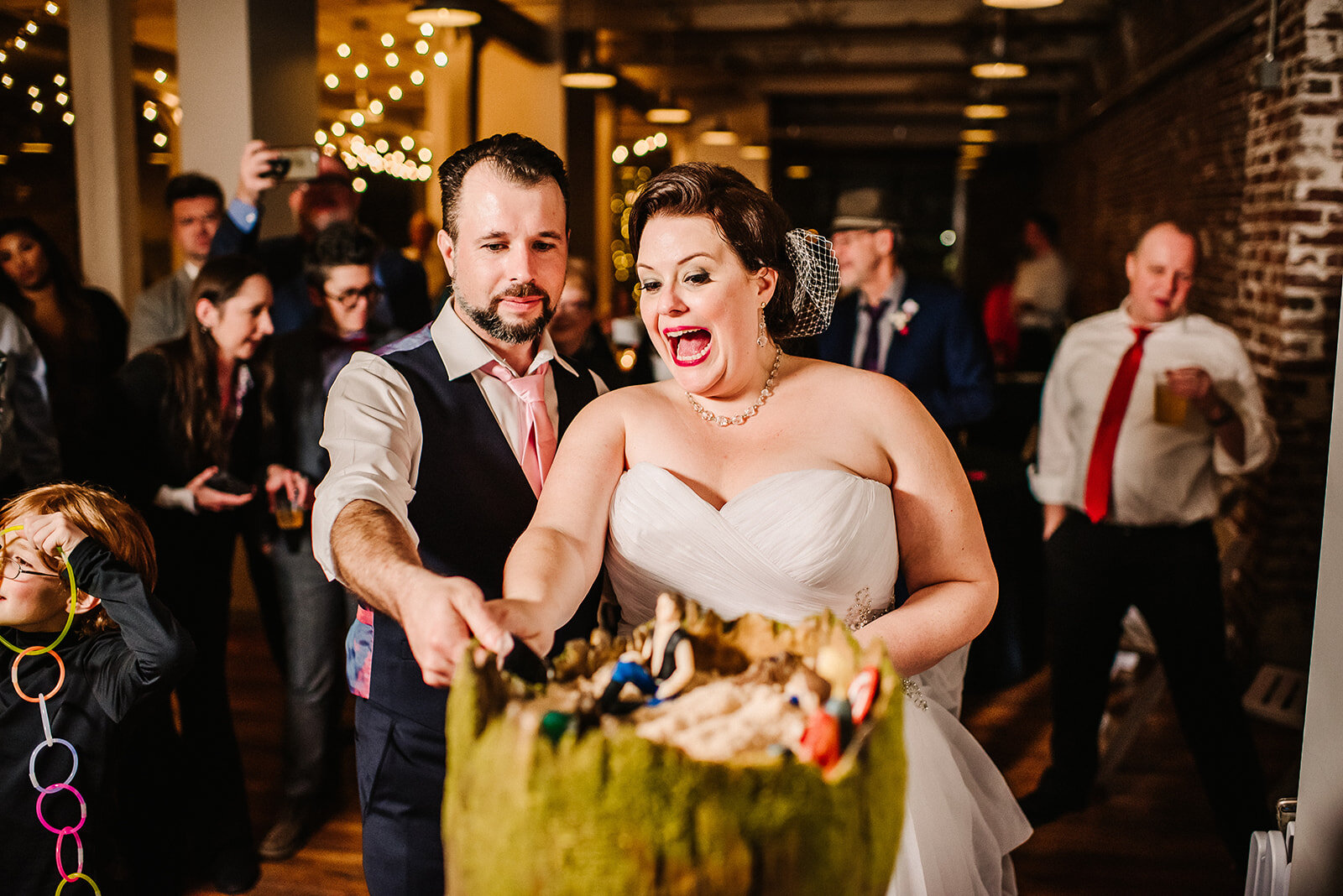 A Fun Geeky Wedding at 409 South Main | The Morrises | Memphis Tennessee Wedding Photographer