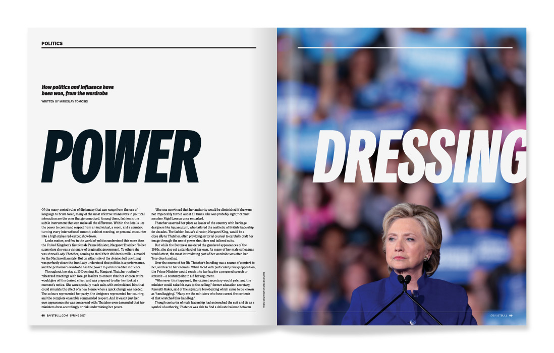 Bay Street Bull Magazine / Editorial Design / Art Direction