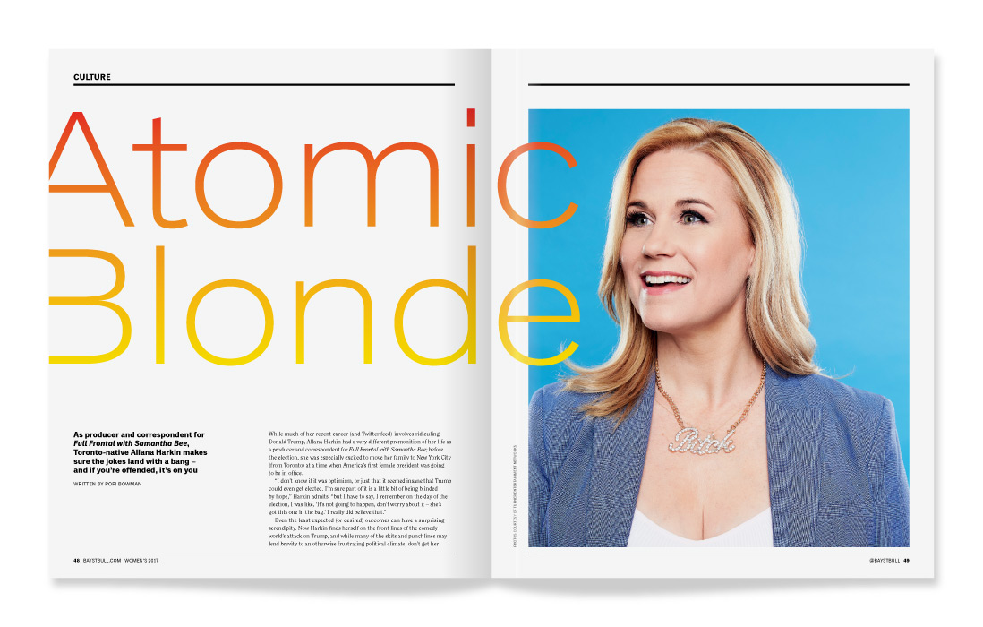 Bay Street Bull Magazine / Editorial Design / Art Direction