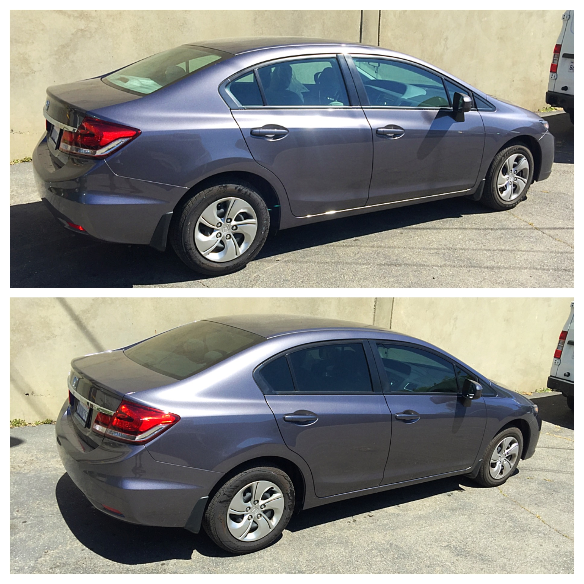 Fully Tinted Civic