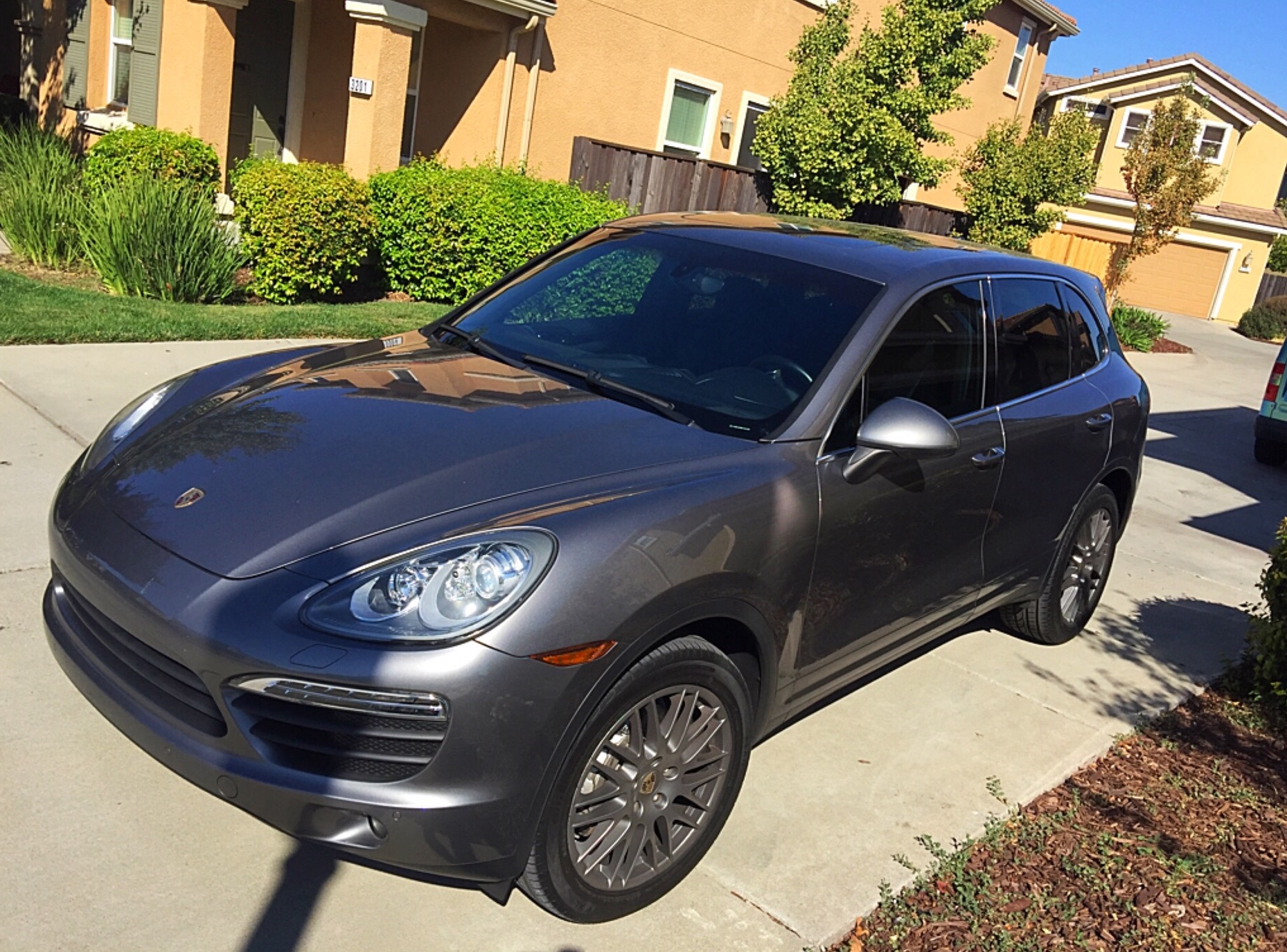 Porsche Windshield Tint