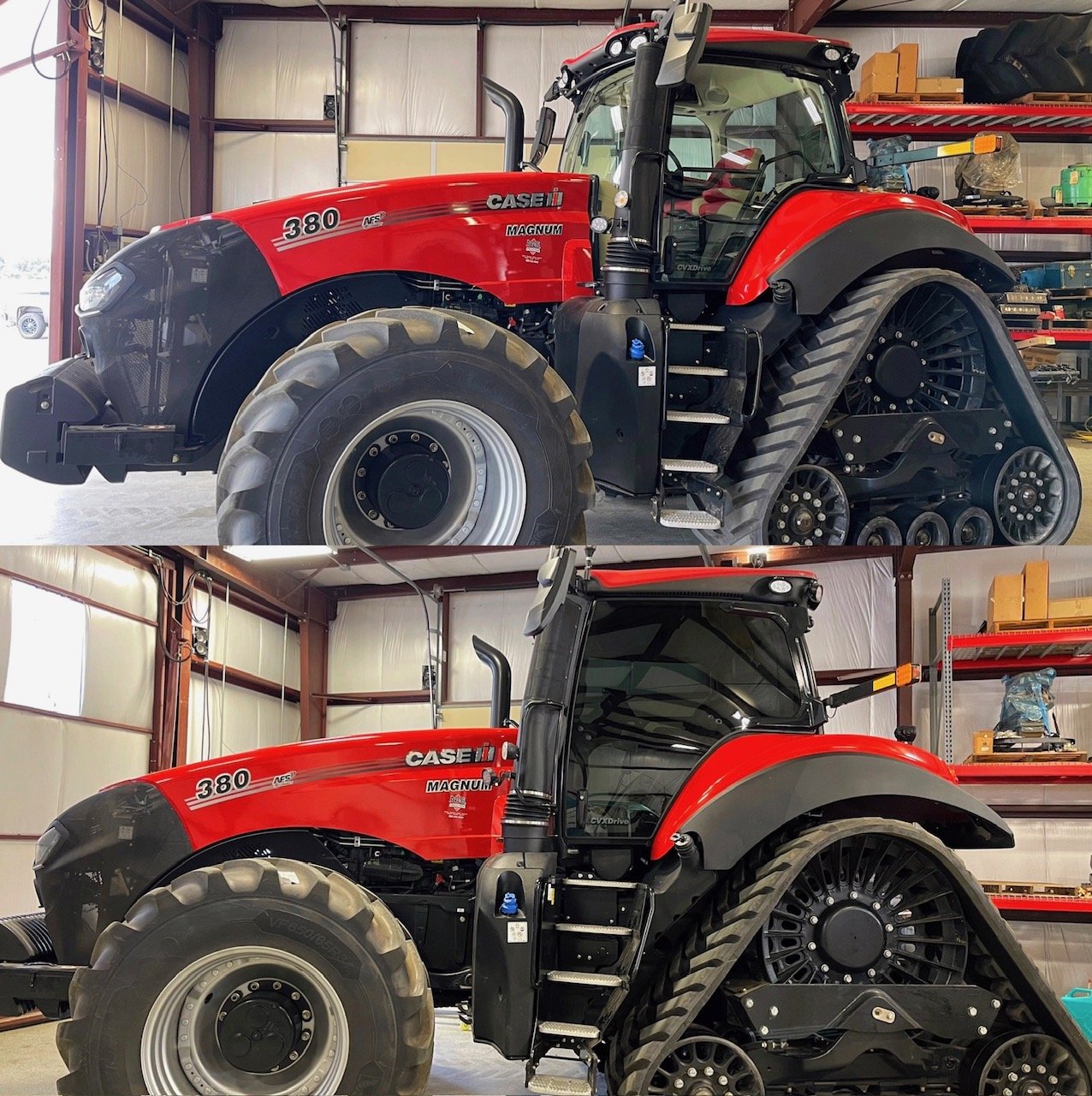 Before / After - Tractor Tint