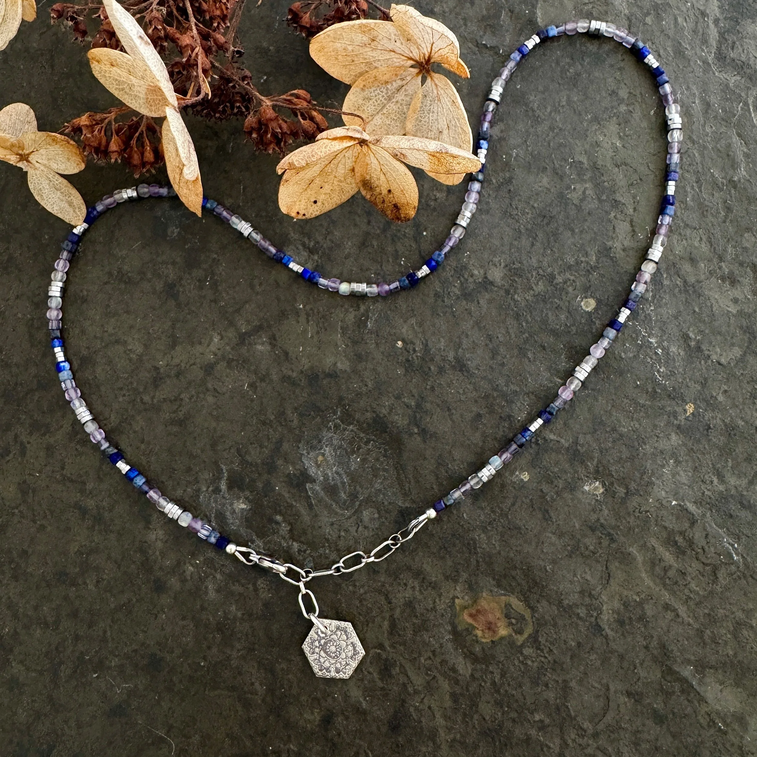Beaded Necklace ~ Midnight