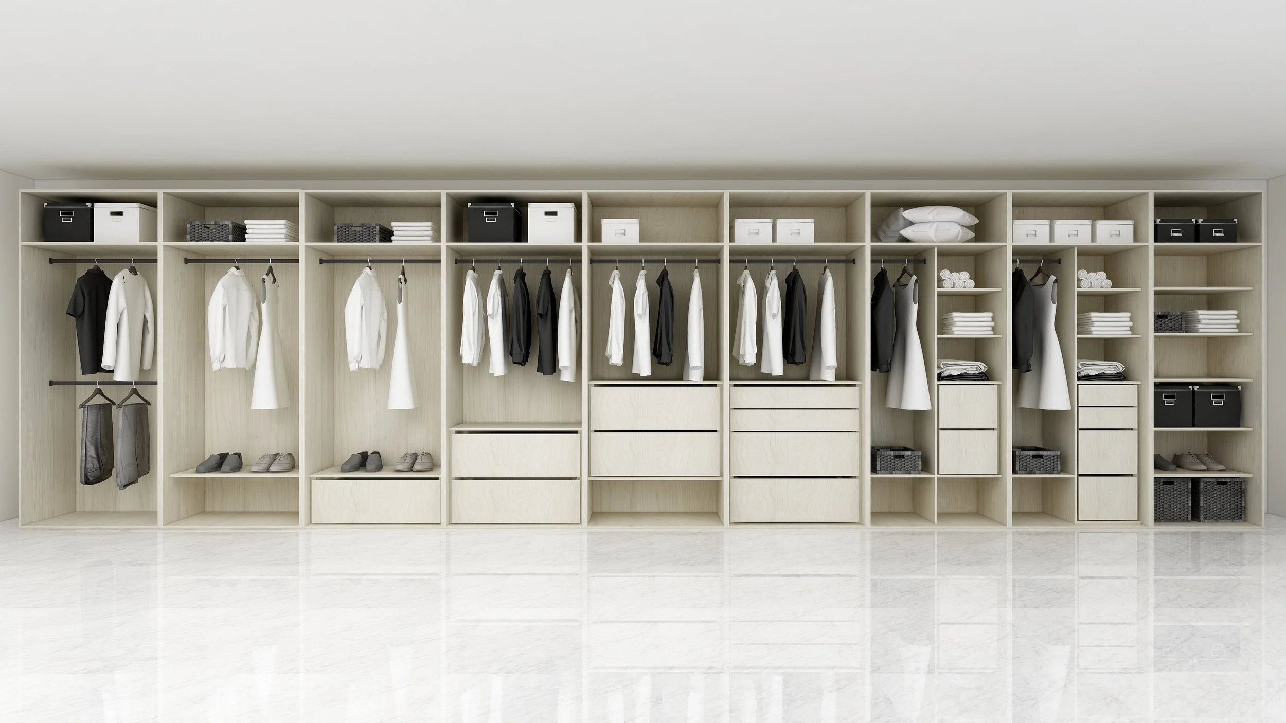 Modulfy Modular Wardrobe System Walkin Closet Modular Furniture