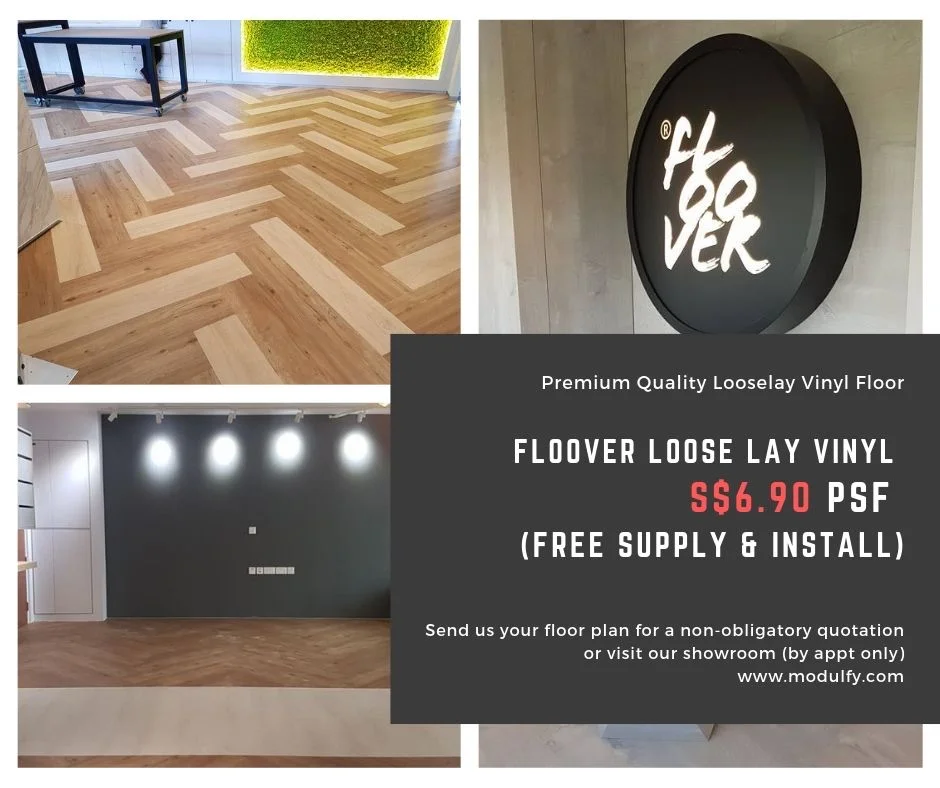 Modulfy Updates Premium Swiss Vinyl Flooring Child Friendly