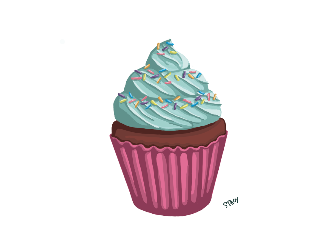 Spring cupcakes