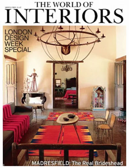 WORLD OF INTERIORS APRIL 2006