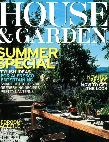 HOUSE & GARDEN JULY 2006