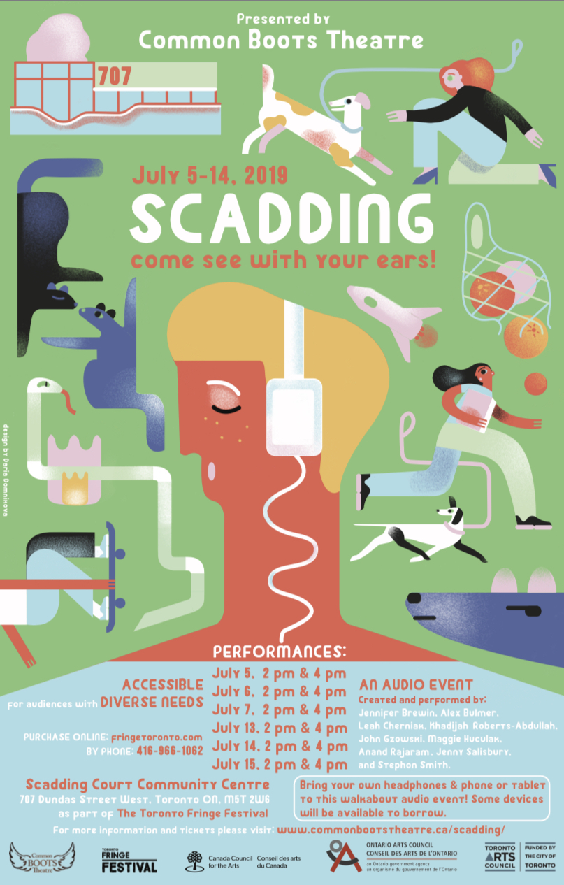 SCADDING, an audio play