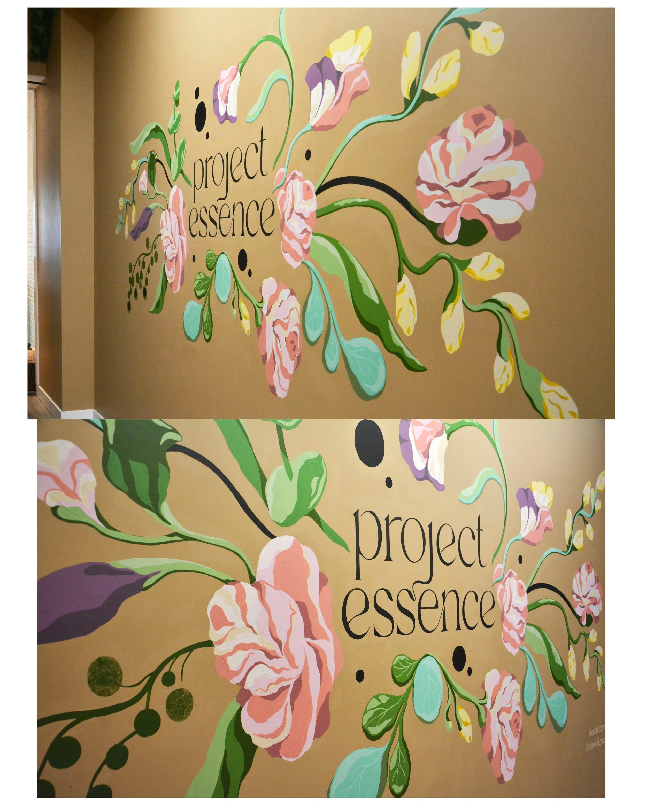 Project Essence signature mural