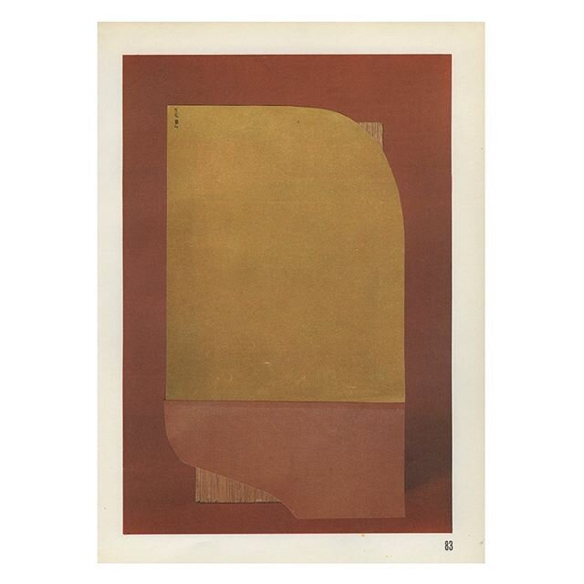 Page 83 // Analog collage with found paper
.
.
.
.
.
#collage #contemprarycollage #collageart #minimmal #minimalmood #brown #ocher #artoftheday #cutandpaste #abstract #artforyourhome #femaleartist #analogcollage #organicshapes