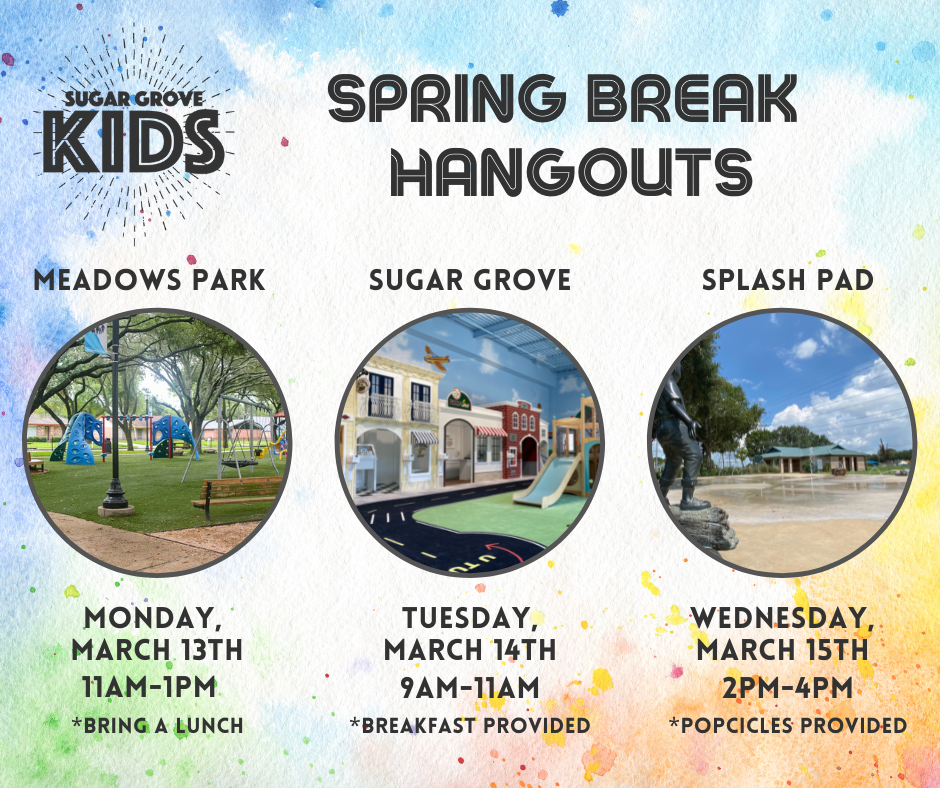 Sugar Grove Kids Spring Break Hangout #2