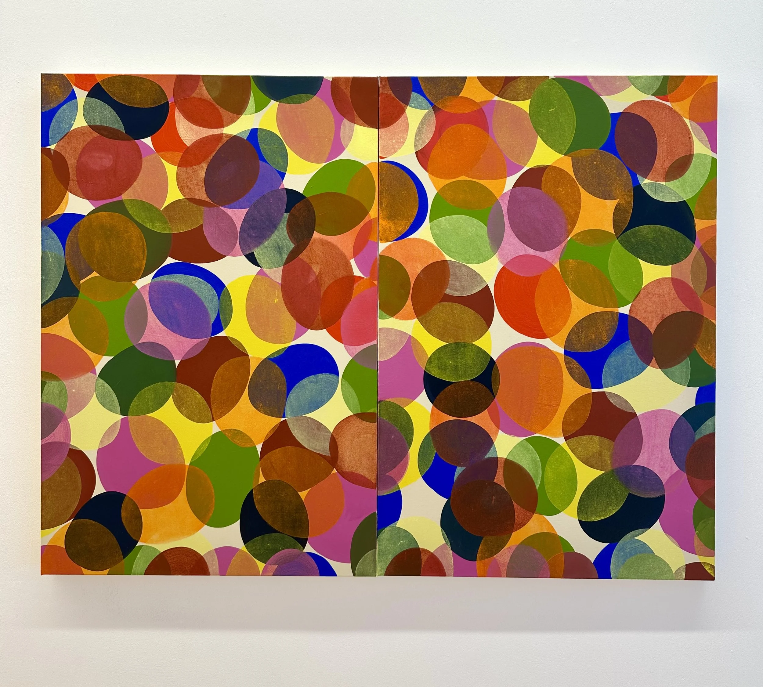 The Migration of Colour and Form (Shape Shift Divide) 2022